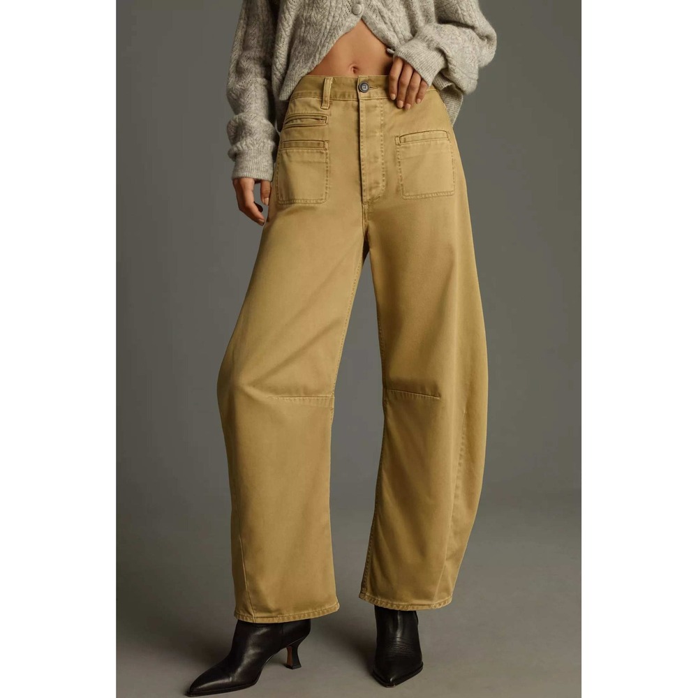 Still NWT citizen Humanity Horseshoe Jean Women 26 Larkin Tan Vintage Welt High